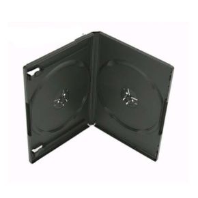Tuščia CD/DVD diskų dėžutė dviguba 14 mm