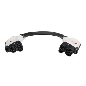 Elektromobilio adapteris CCS 1 (Female) - CCS 2 (Male)