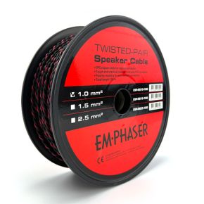 Emphaser, ESP-RS10, 2x1,0mm² pintas kolonėlių laidas, OFC
