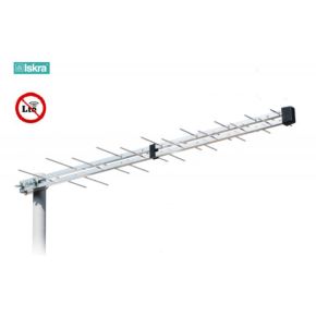 Lauko TV antena TV Iskra P-2845 GLT DTT + LTE su stiprintuvu