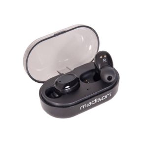 Bevielės ausinės Madison ETWS150-BK Bluetooth