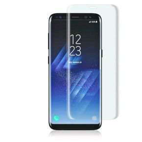 Apsauginis stiklas Samsung Galaxy S8 (3D, p. lipnus, be pak., skaidrus)                             