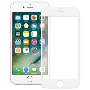 Apsauginis stiklas APPLE iPhone 6/ 7/ 8 (3D, baltas)