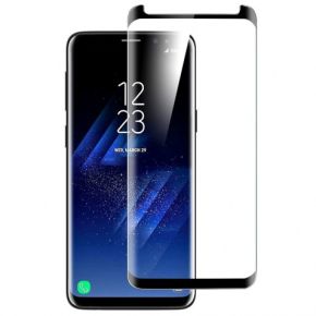 Apsauginis stiklas Samsung Galaxy S9+ (3D, juodas)             