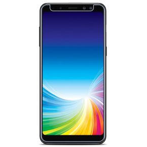 Apsauginis stiklas Samsung Galaxy A8 (2018, 3D, skaidrus)       