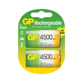 Įkraunami elementai GP NiMH 4500 mAh (D)