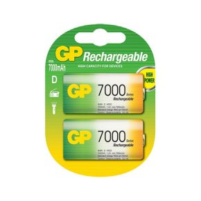 Įkraunami elementai GP NiMH 7000 mAh (D)