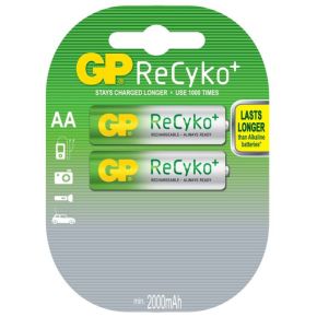 Įkraunami elementai GP Recyko 2100 mAh (AA)