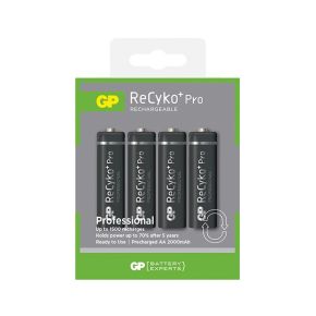 Įkraunami elementai GP Recyko Pro 2000 mAh (AA)