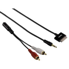 Adapteris Hama Audio laidas iPod 30 Pin - 3.5mm