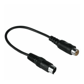 Adapteris perėjimas Hama S-VHS kištukas - RCA lizdas (phono) 0.2m