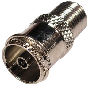 Sujungimas - Jungtis TV-F (1L-1L) RF lizdas - F lizdas