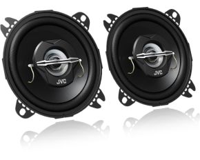 JVC, CS-J420X, 10 cm /4" 2-juostų koaksialiniai garsiakalbiai