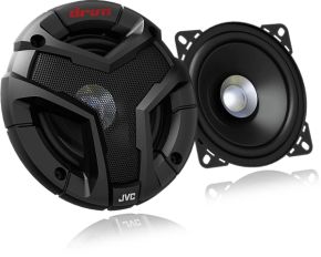 JVC, CS-V418, 10 cm /4" 2-juostų koaksialiniai garsiakalbiai