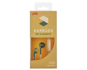 JVC, HA-F19M-GC-E, žalios sp. dinaminės ausinės