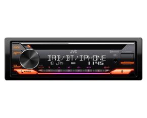 JVC, KD-DB922BT CD/USB MP3/WMA automagnetola su AUX įėjimu