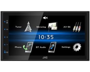 JVC, KW-M25BT 2-DIN AV grotuvas su 6.8" ekranu, Bluetooth