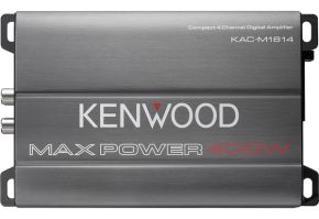 Kenwood, KAC-M1814, 4-kanalų automobilinis stiprintuvas 4x45W