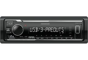 Kenwood, KMM-106 USB MP3/WMA automagnetola su AUX įėjimu