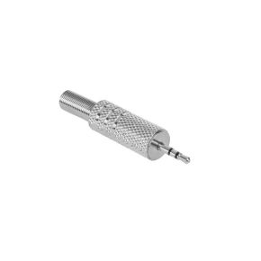 Kištukas 2.5mm stereo metalinis