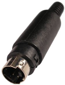 Kištukas mini-DIN-4 (4-pin)