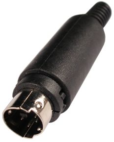 Kištukas mini-DIN-6 (6-pin)