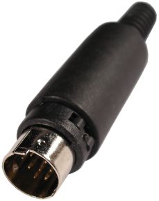 Kištukas mini-DIN-8 (8-pin)