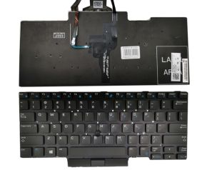 Klaviatūra DELL Latitude: E5450, E5470, E5480 su apšvietimu ir „trackpoint“