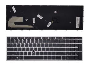 Klaviatūra HP: Elitebook 850 G5 755 G5 ZBook 15u G5 su pašvietimu