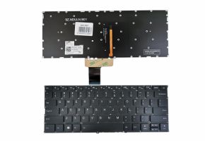 Klaviatūra LENOVO IdeaPad 720S-13, 720S-13IKB (US) su pašvietimu