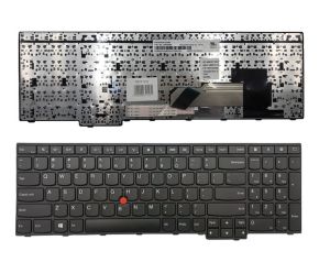 Klaviatūra Lenovo: ThinkPad E550 E555 su rėmeliu ir valdymo tašku