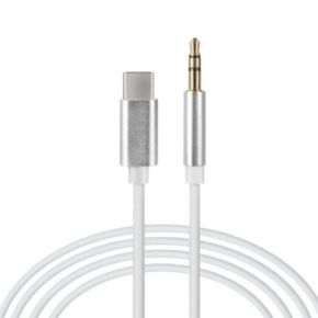 Laidas adapteris USB C (Type C) kištukas - 3.5mm kištukas 1m /metalinis/