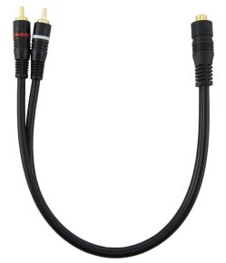 Laidas 2RCA-RCA (2K-1L) 0.3m /auksinis/