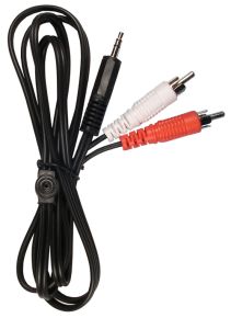 Jungiamasis laidas 3.5mm - 2x RCA 5m | 3.5mm kištukas - 2x RCA kištukai