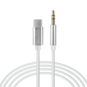 Laidas adapteris USB C (Type C) kištukas - 3.5mm kištukas 1.5m /metalinis/