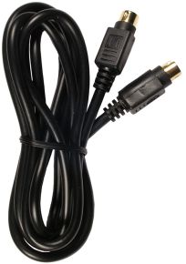 Jungiamasis laidas kabelis mini-DIN kištukas - mini-DIN kištukas 1.5m /auksinis/