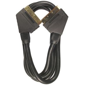 Laidas SCART-SCART 21p HQ 1.5m /auksinis/
