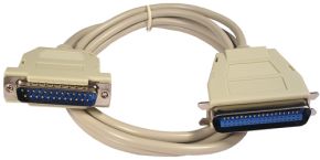 Laidas spausdintuvui DB25-C36 25c 1.8m | DB25 (RS232) kištukas - Centronics 36 kištukas