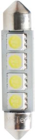 Lemputė C5W CANBUS 4xSMD5050, 41mm