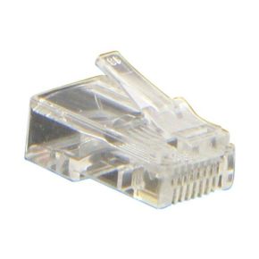 Kištukas kabeliui CAT5 8P8C Gold LOGILINK MP0002 - 1 vnt.
