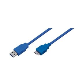 Kabelis LogiLink USB 3.0 USB-A kištukas į Micro-B USB kištukas blue, 0.6m CU0047 4052792001310