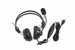 Ausinės su mikrofonu Gembird MHS-200 USB