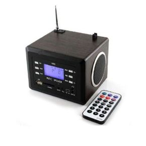 Grotuvas SD USB ir FM radijo imtuvas MP3/MP4