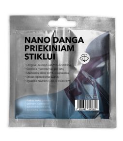 Nanodanga automobilio priekiniam stiklui (12/12 ml)