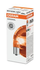 Osram lemputė, RY10W, 10W, BA15s, oranžinė, 5009