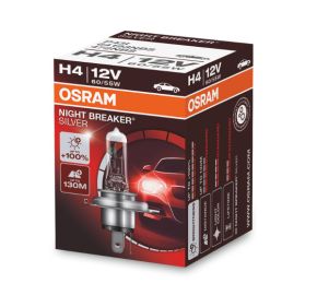 Osram lemputės SILVER +100%, H4, 60/55W 64193NBS