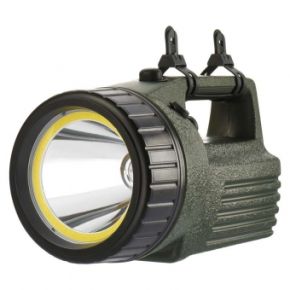 Įkraunamas rankinis LED prožektorius 10W+COB