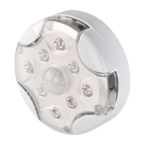 Naktinė lemputė su judesio jutikliu 3x AA 8 LED PIR