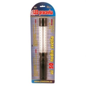 Rankinis prožektorius 1 W LED 27 LED 18 raud. LED 4xAA P3527