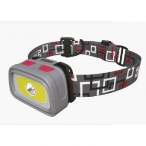 Prožektorius ant galvos COB + CREE LED 3xAAA P3531